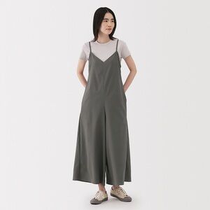 Muji Copper Seersucker Jumpsuit